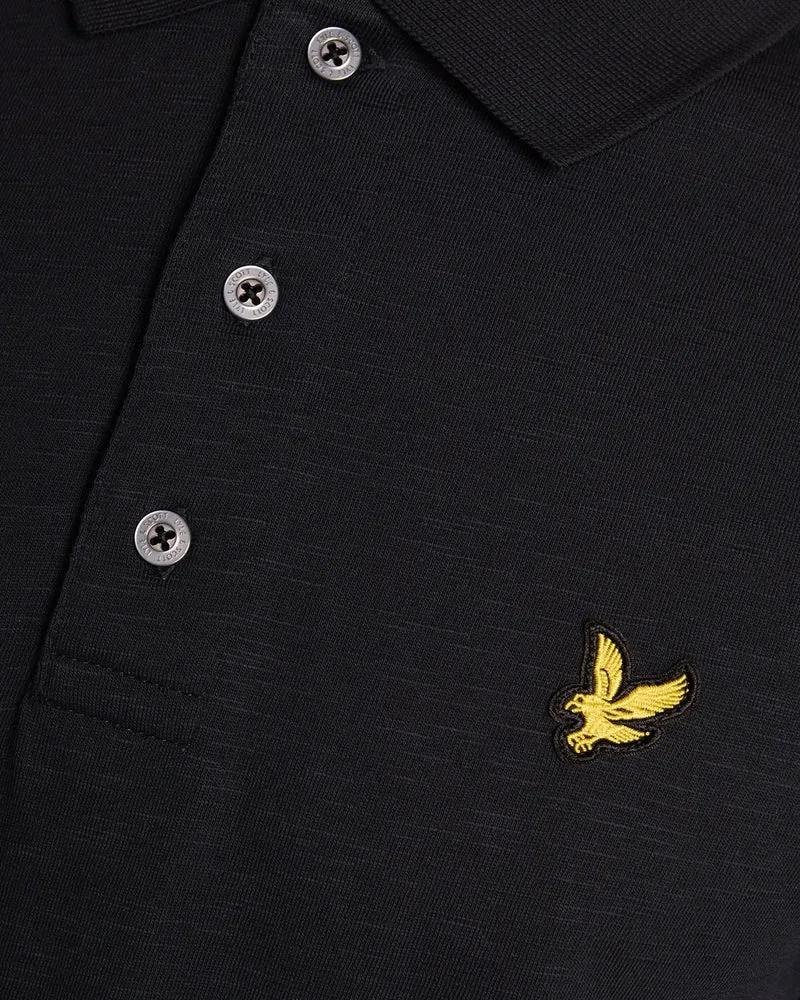 Fine Cotton Slub Polo Shirt