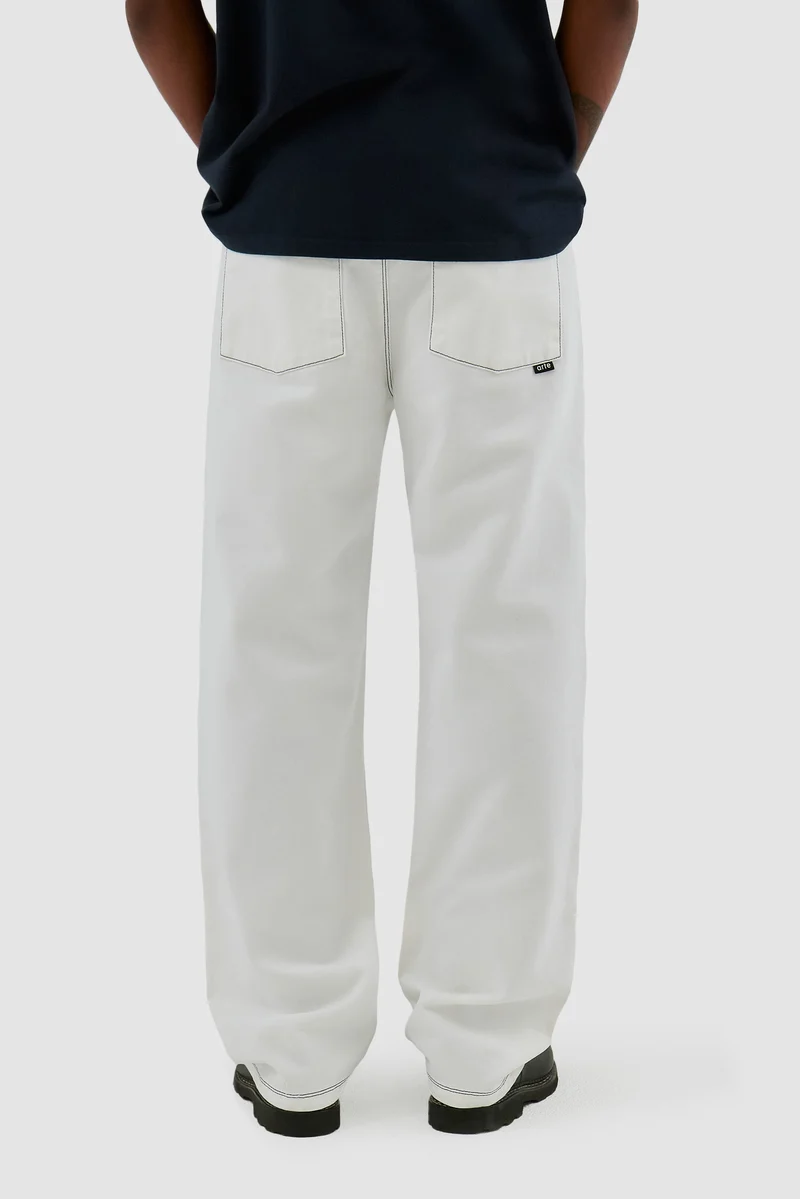 Pantalon Poage Heart Detail - Blanc