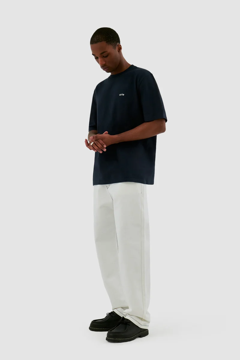 Pantalon Poage Heart Detail - Blanc