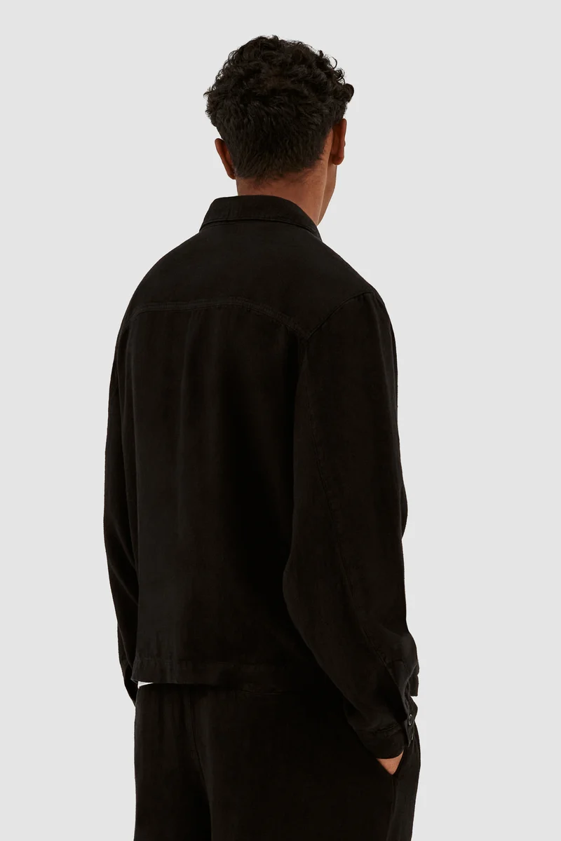 Veste Jan Linnen - Noir