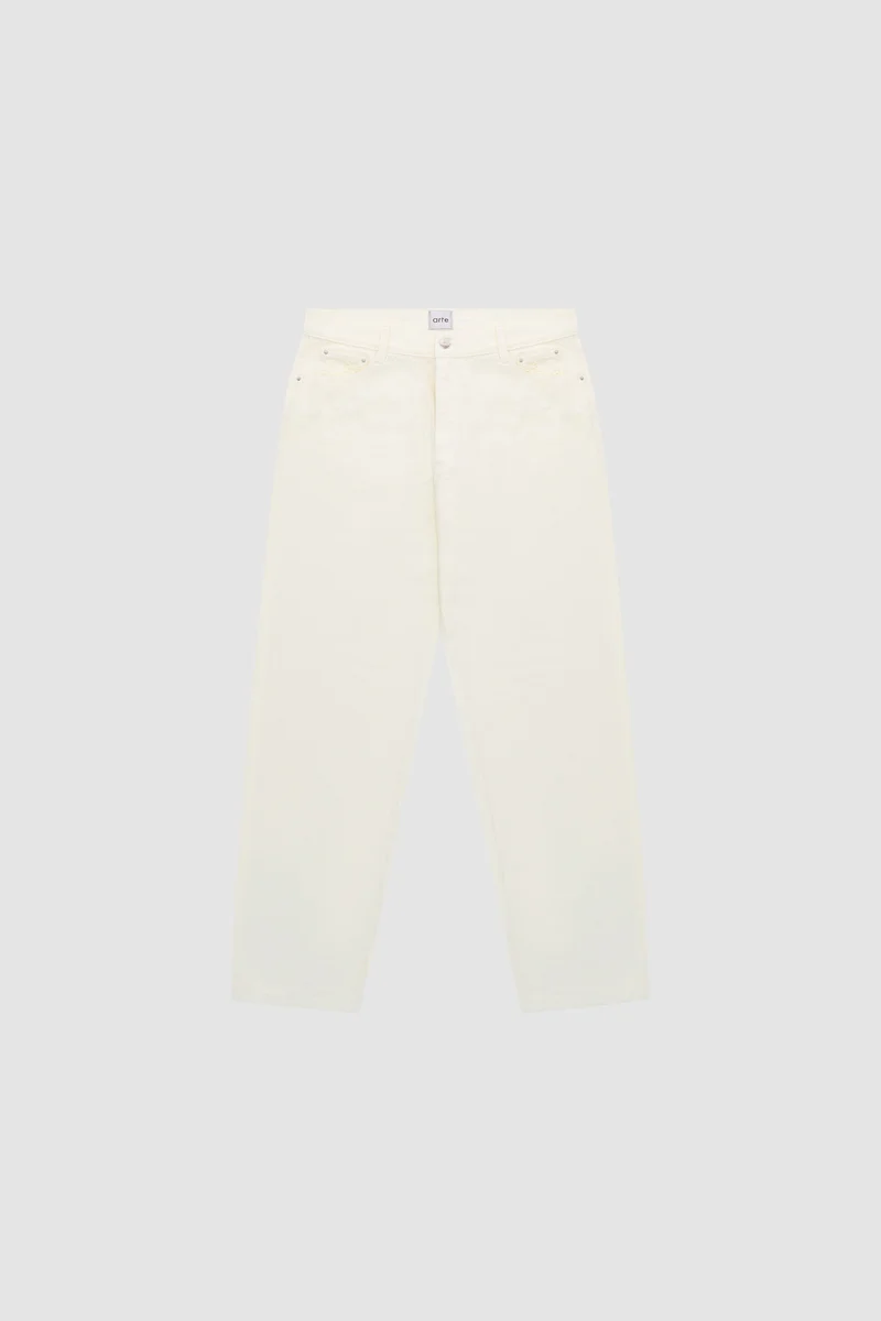 Pantalon Joshua Detail - Crème