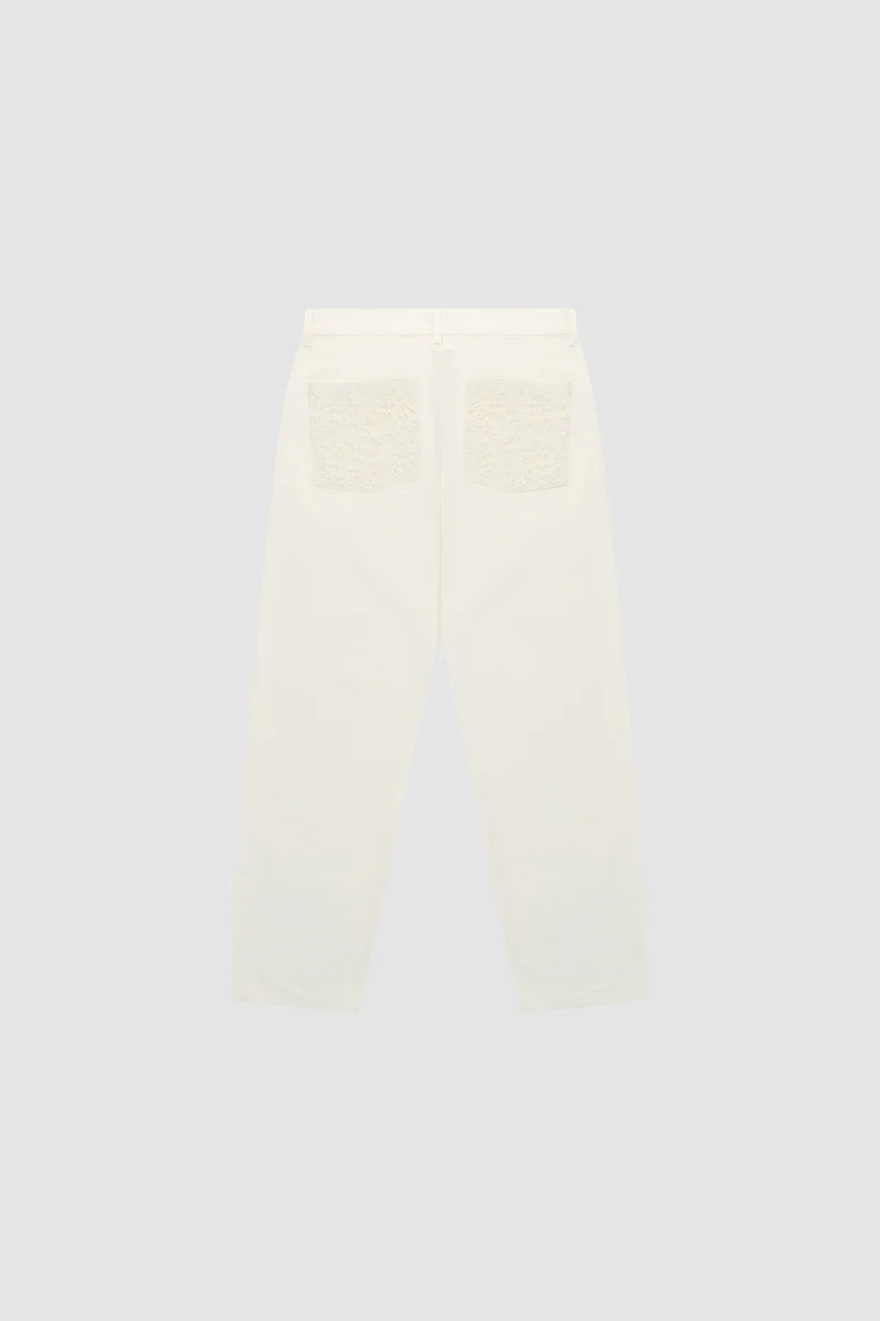 Pantalon Joshua Detail - Crème