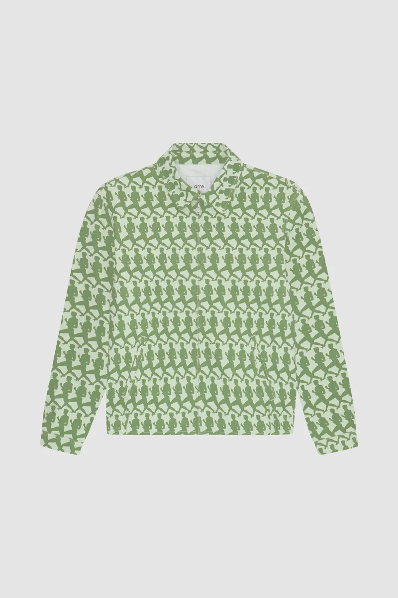 Veste Jones Allover - Vert