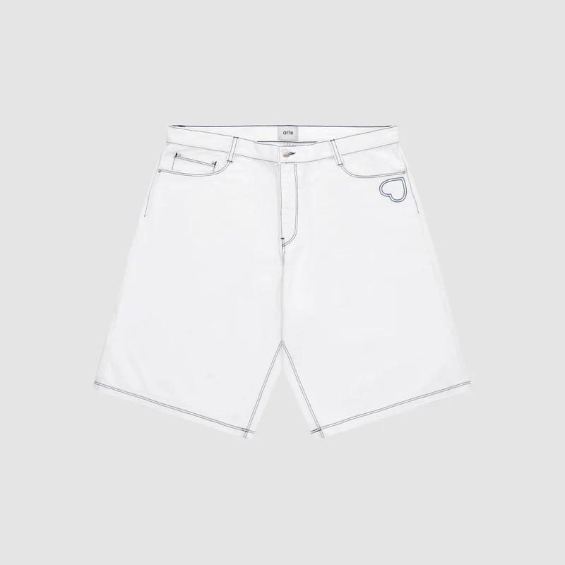 Silvain Heart Detail - Blanc