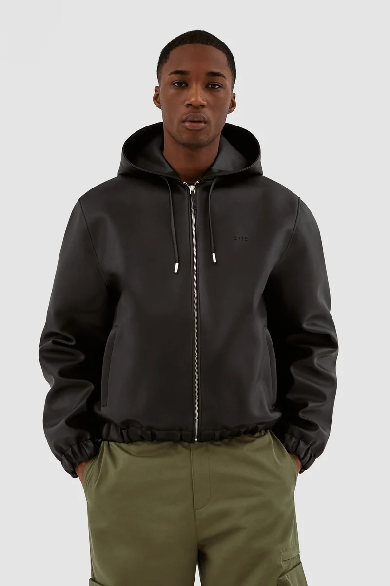 Veste à capuche Jonah - Noir