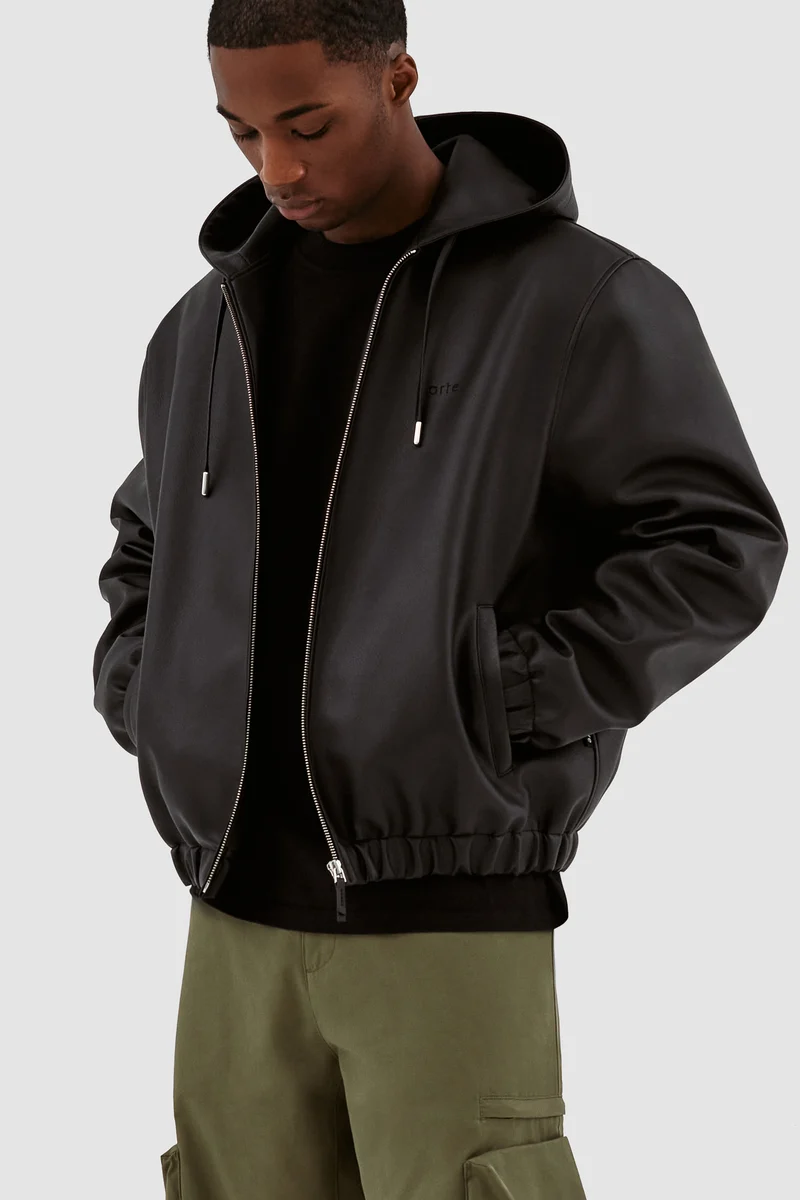 Veste à capuche Jonah - Noir