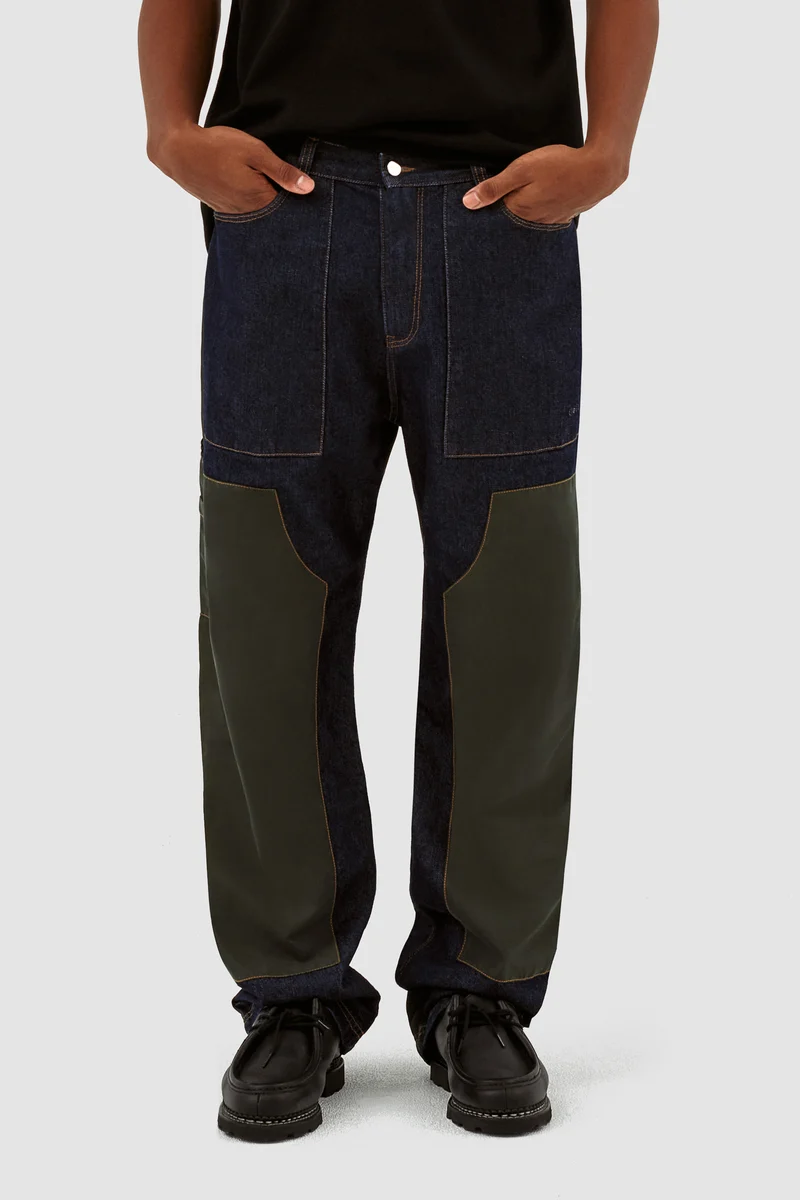 Pantalon Jones Multi - Denim/Green