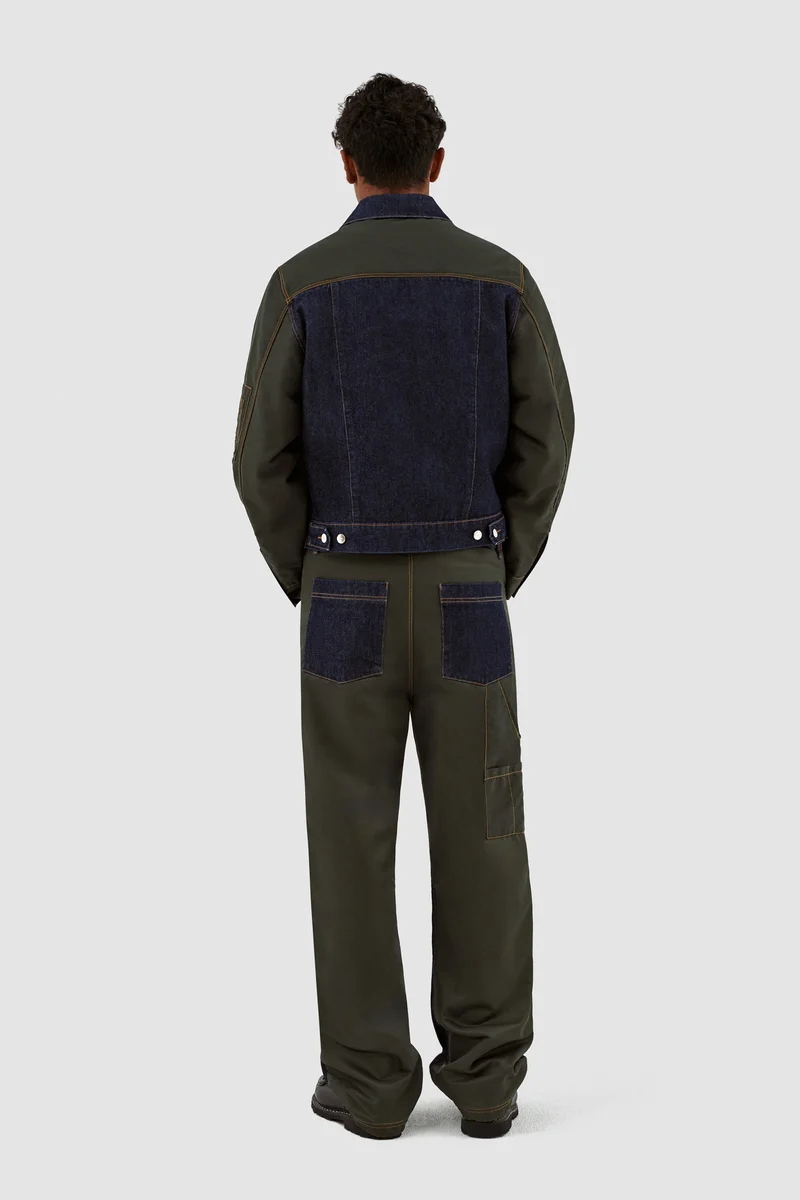 Pantalon Jones Multi - Denim/Green
