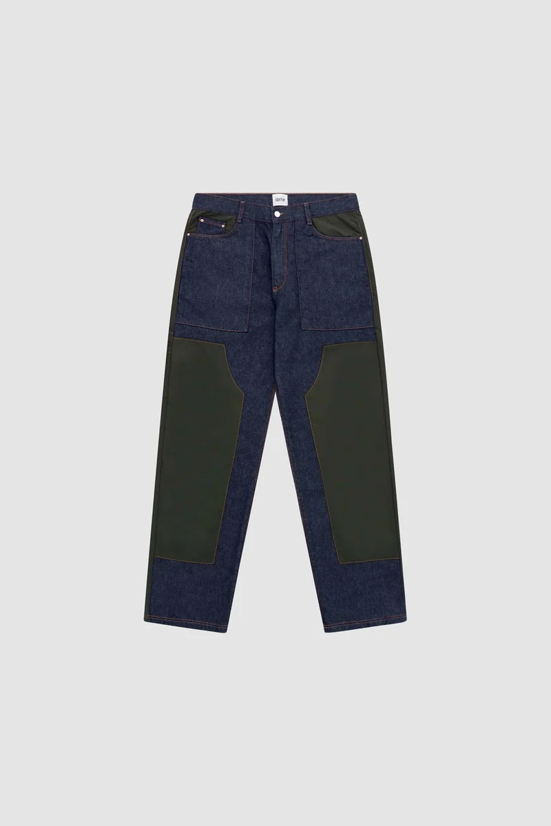 Pantalon Jones Multi - Denim/Green