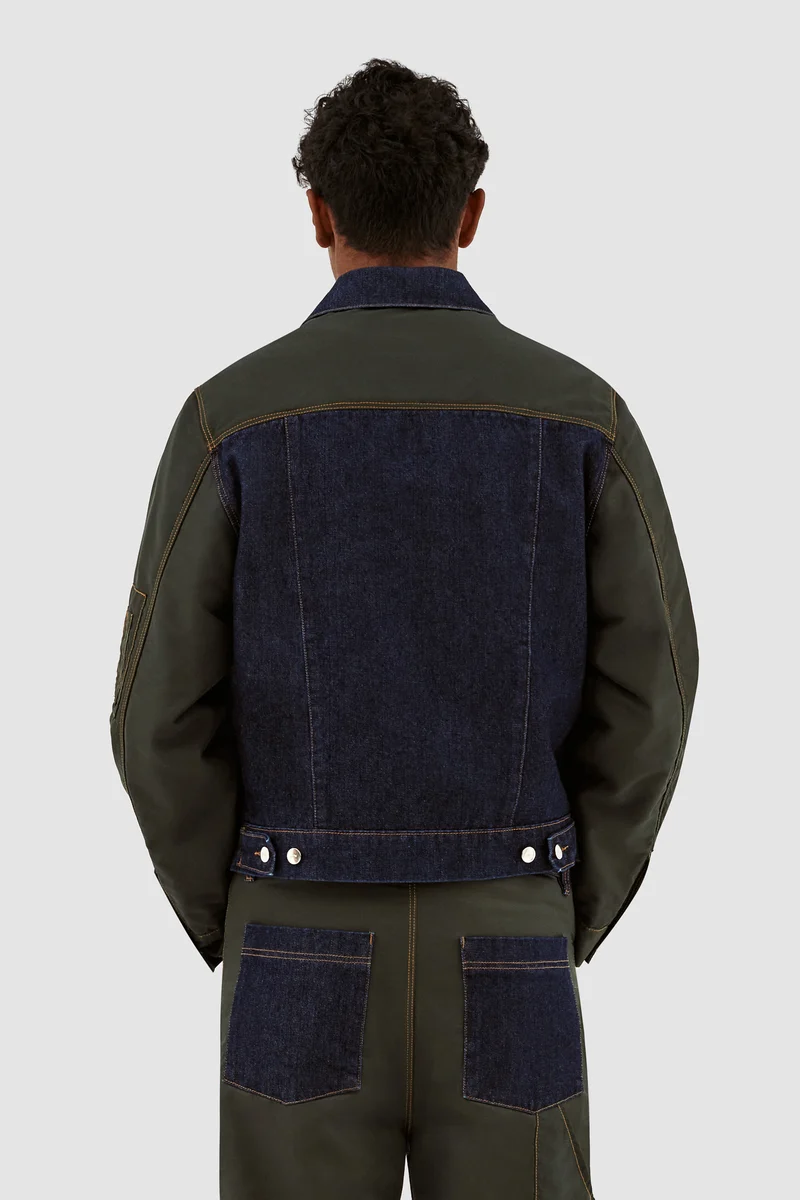 Veste Jones Multi - Denim/Vert