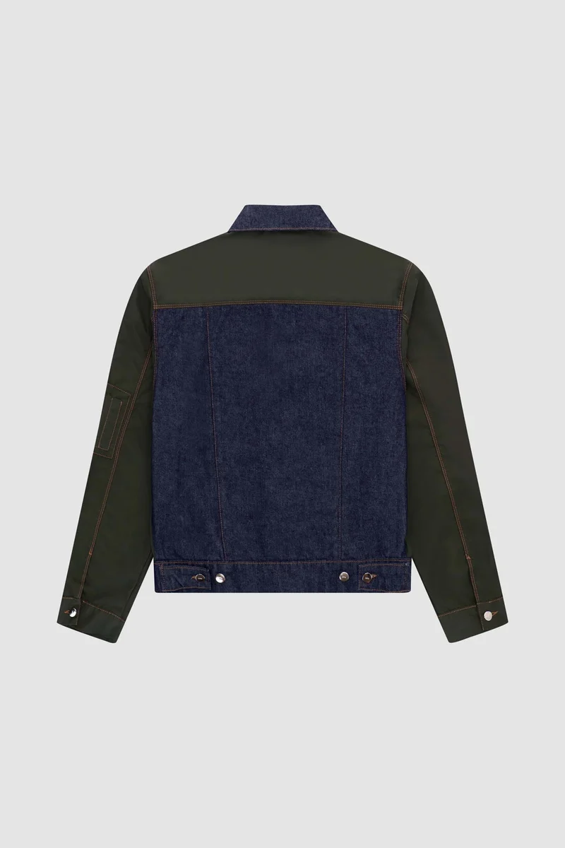 Veste Jones Multi - Denim/Vert