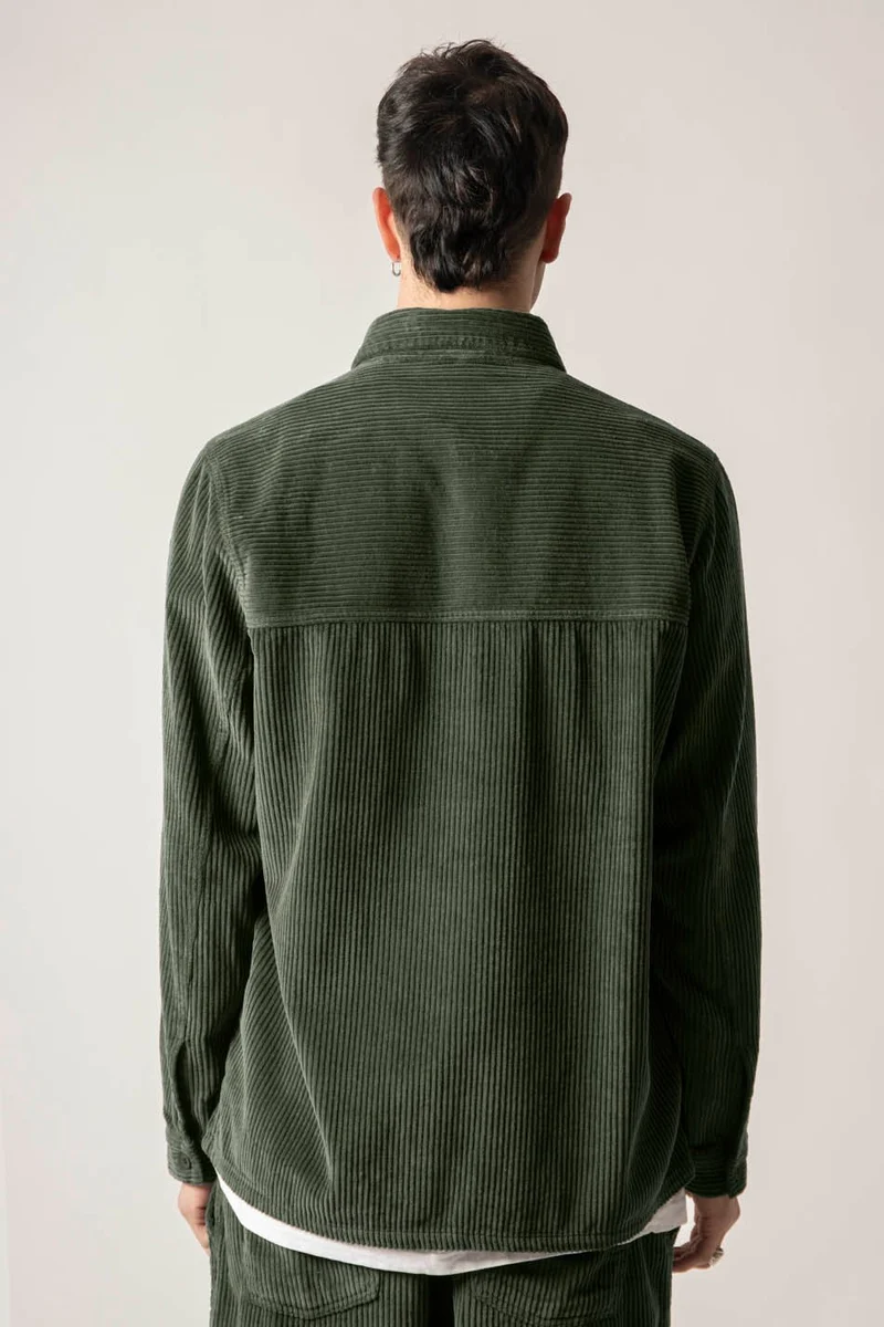 Tee-shirt Corduroy Minimal Kaki