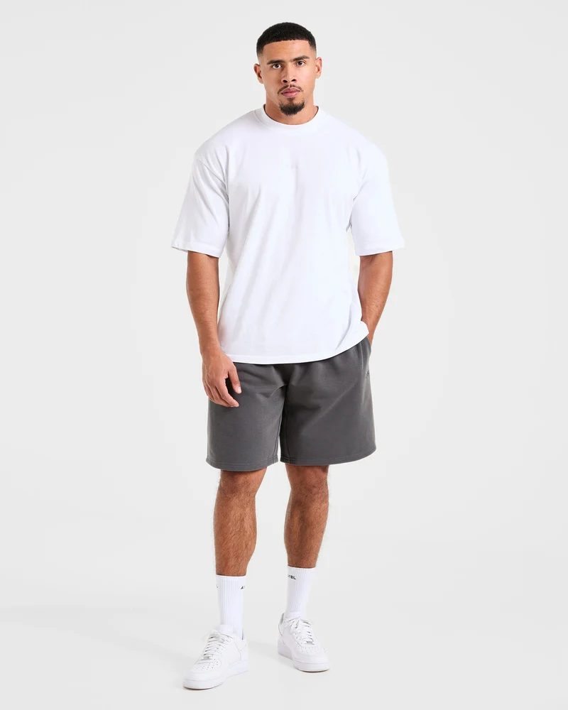 Craft Oversized Shorts - Charcoal