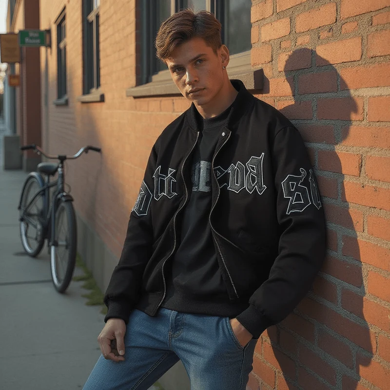 Veste Baseball Vintage
