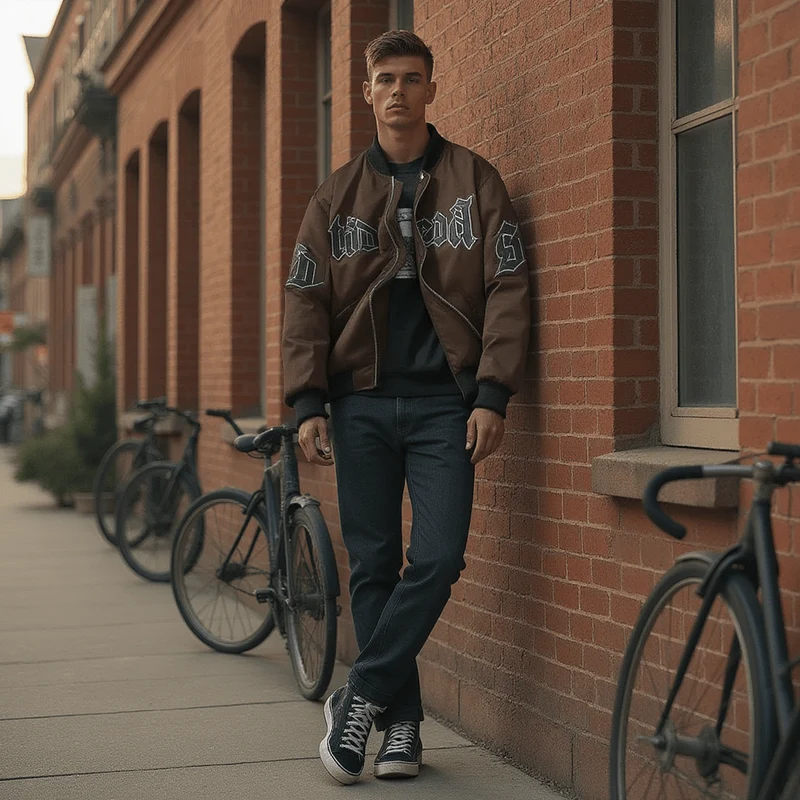 Veste Baseball Vintage