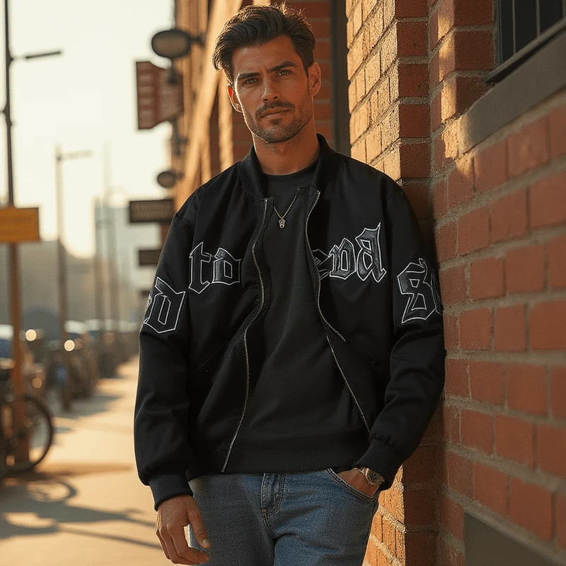 Veste Baseball Vintage