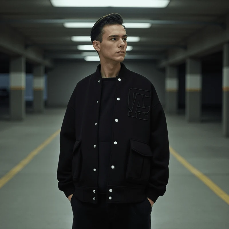 Veste Bomber Noir