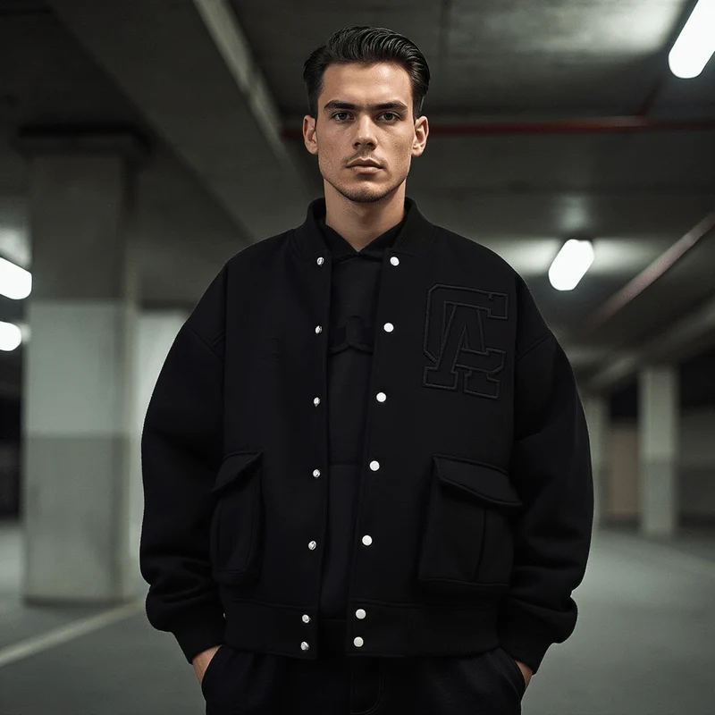 Veste Bomber Noir