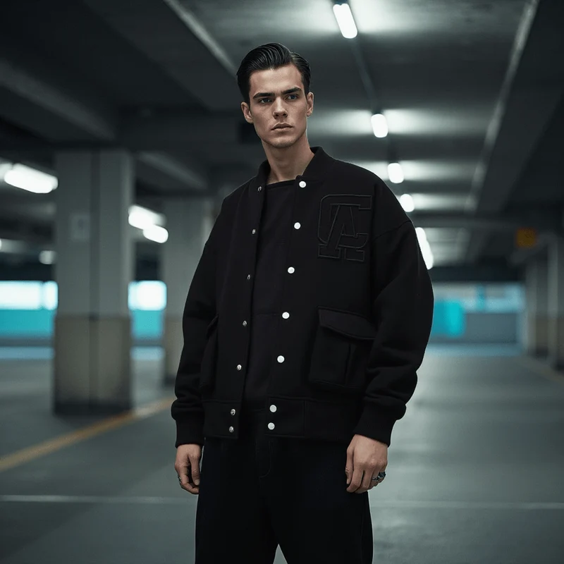 Veste Bomber Noir