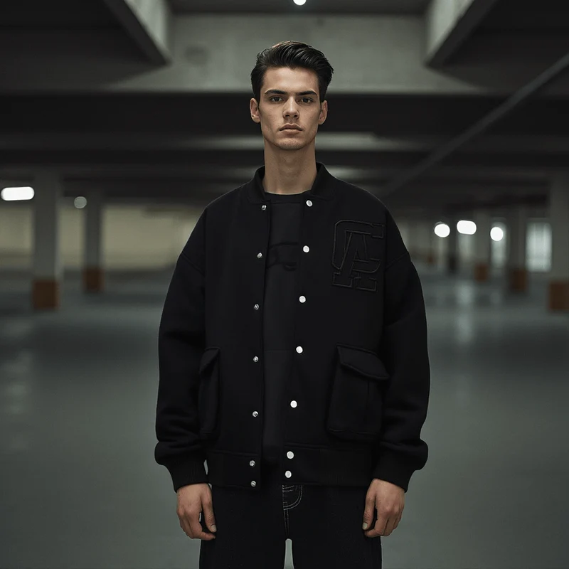 Veste Bomber Noir