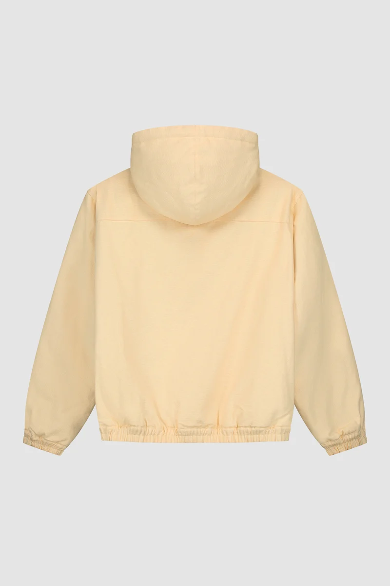 Veste à capuche réversible - Crème