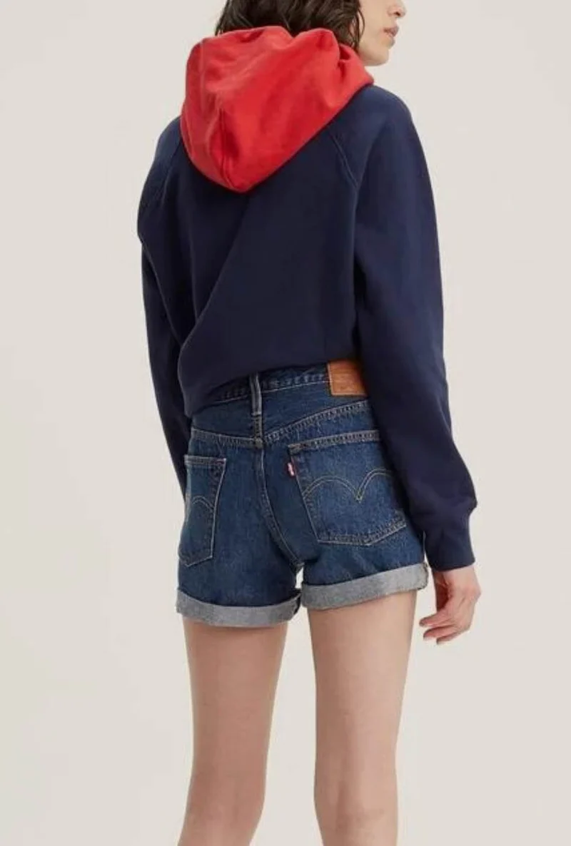 Levi's bleu denim Long short