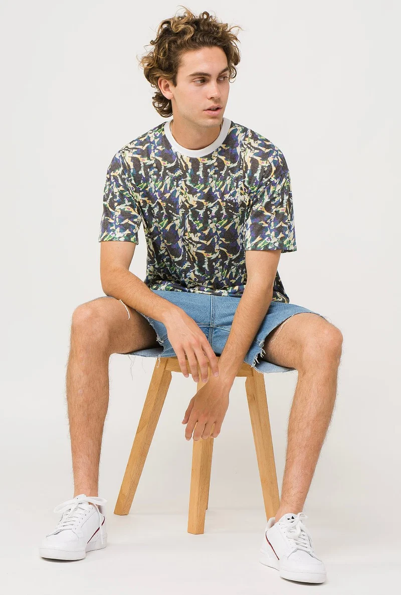T-shirt Psycho lilas