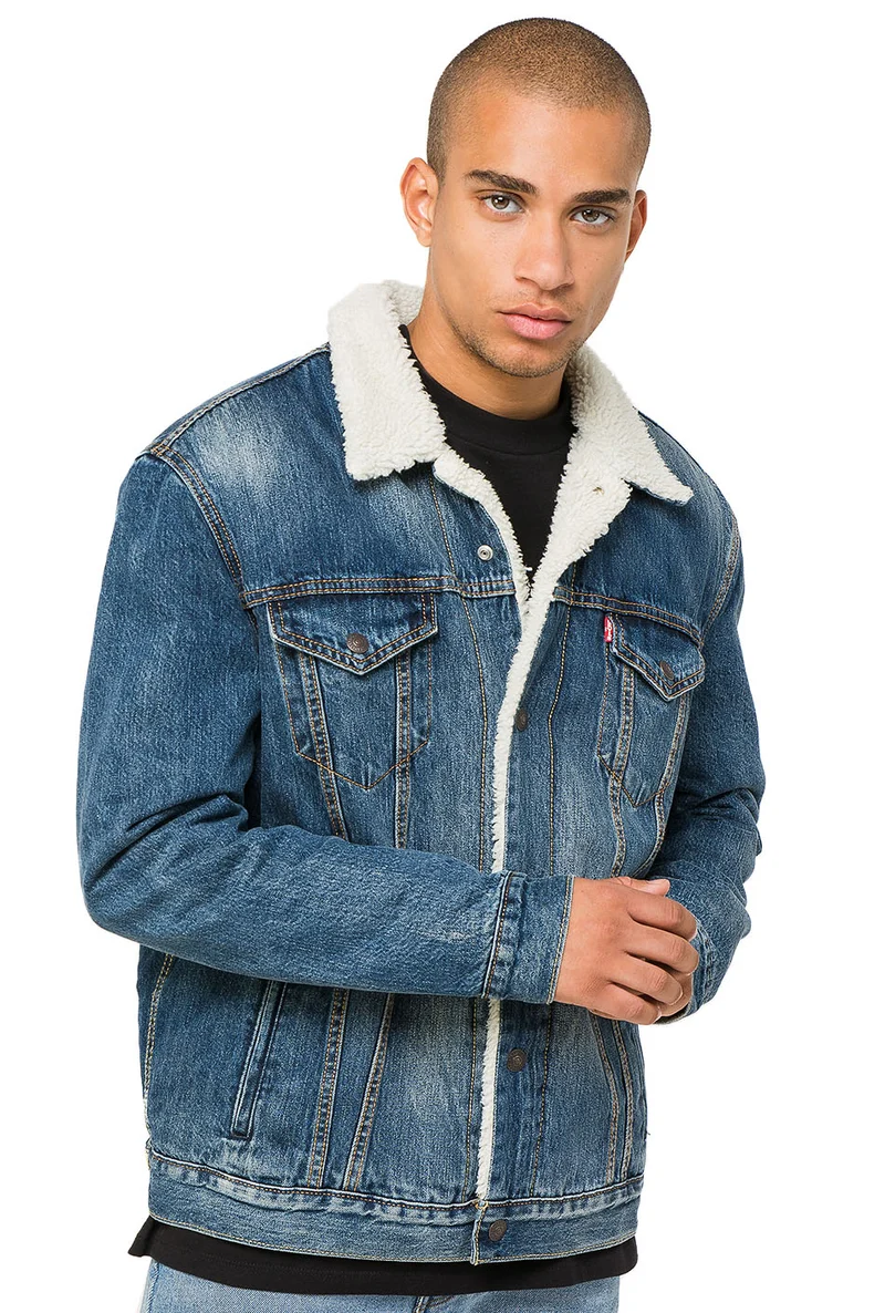Levi's Sherpa Trucker Mayze