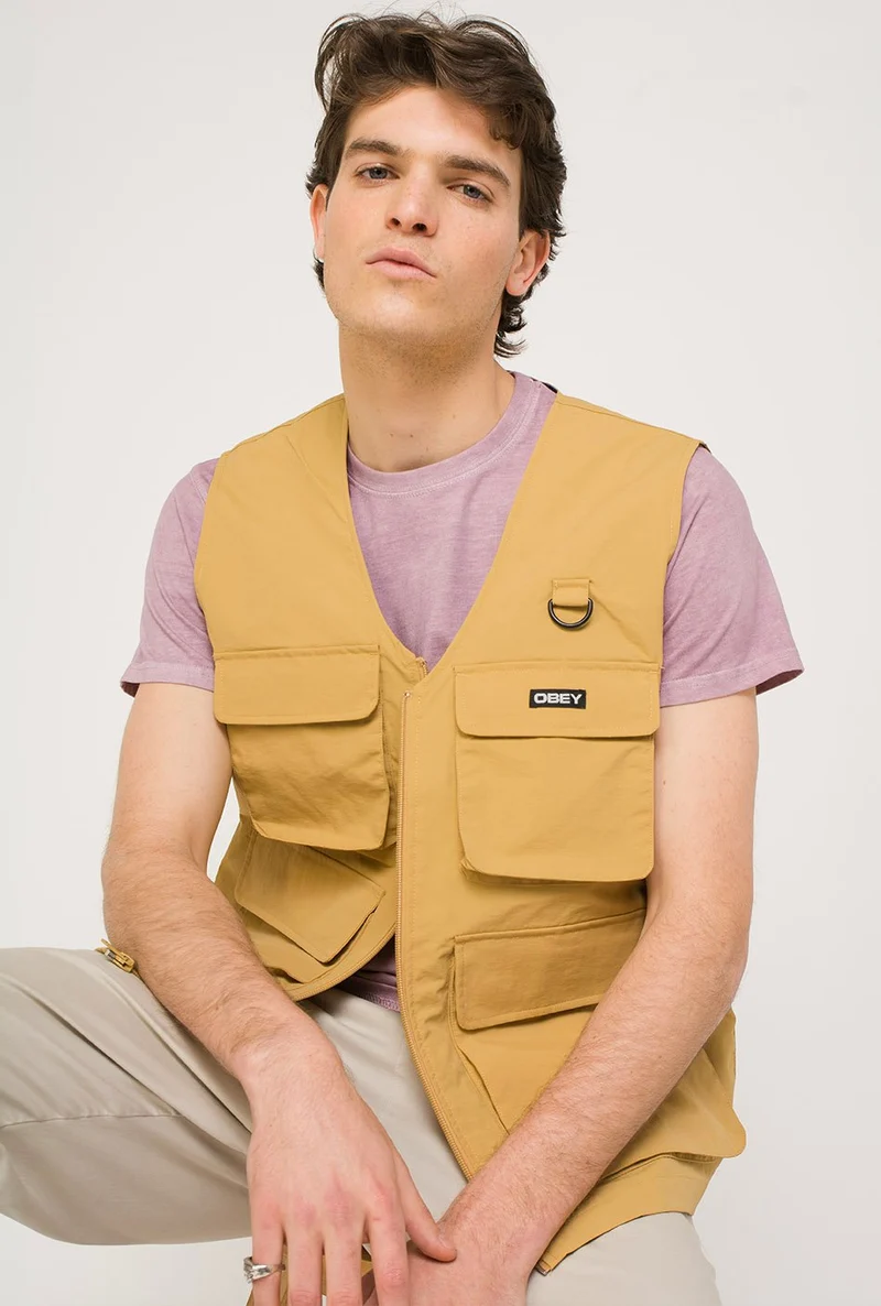 Gilet Obey Undertone Amande