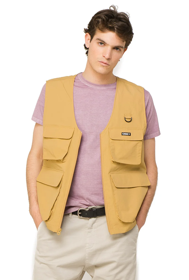 Gilet Obey Undertone Amande