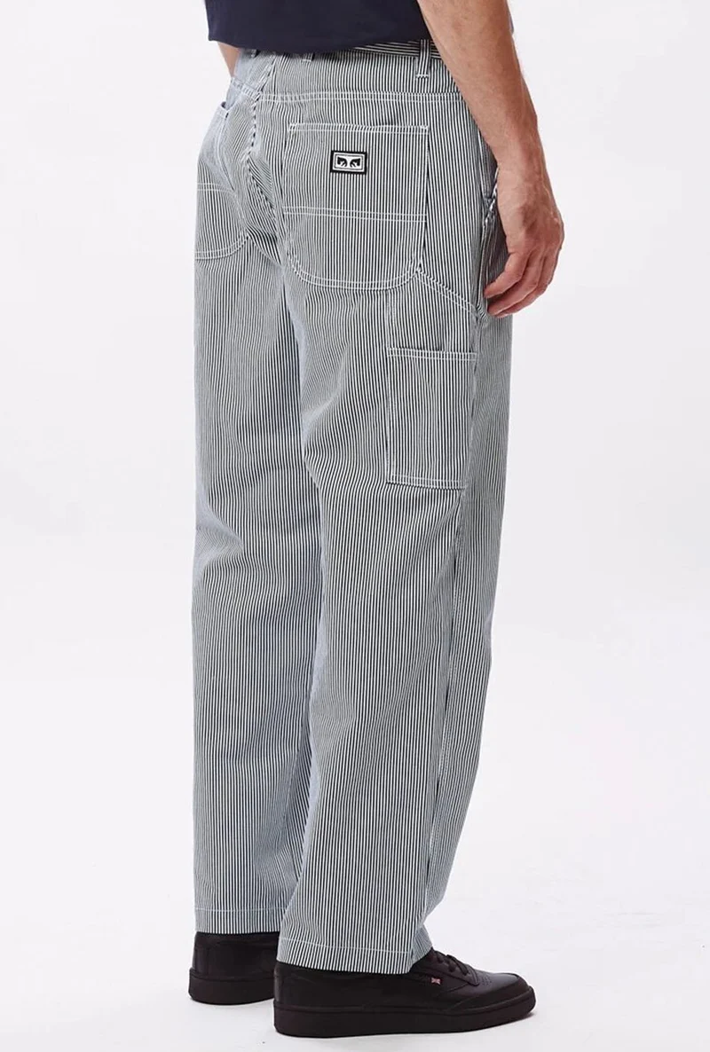 Obey Hardwork Carpenter Pant bleu marine Multi