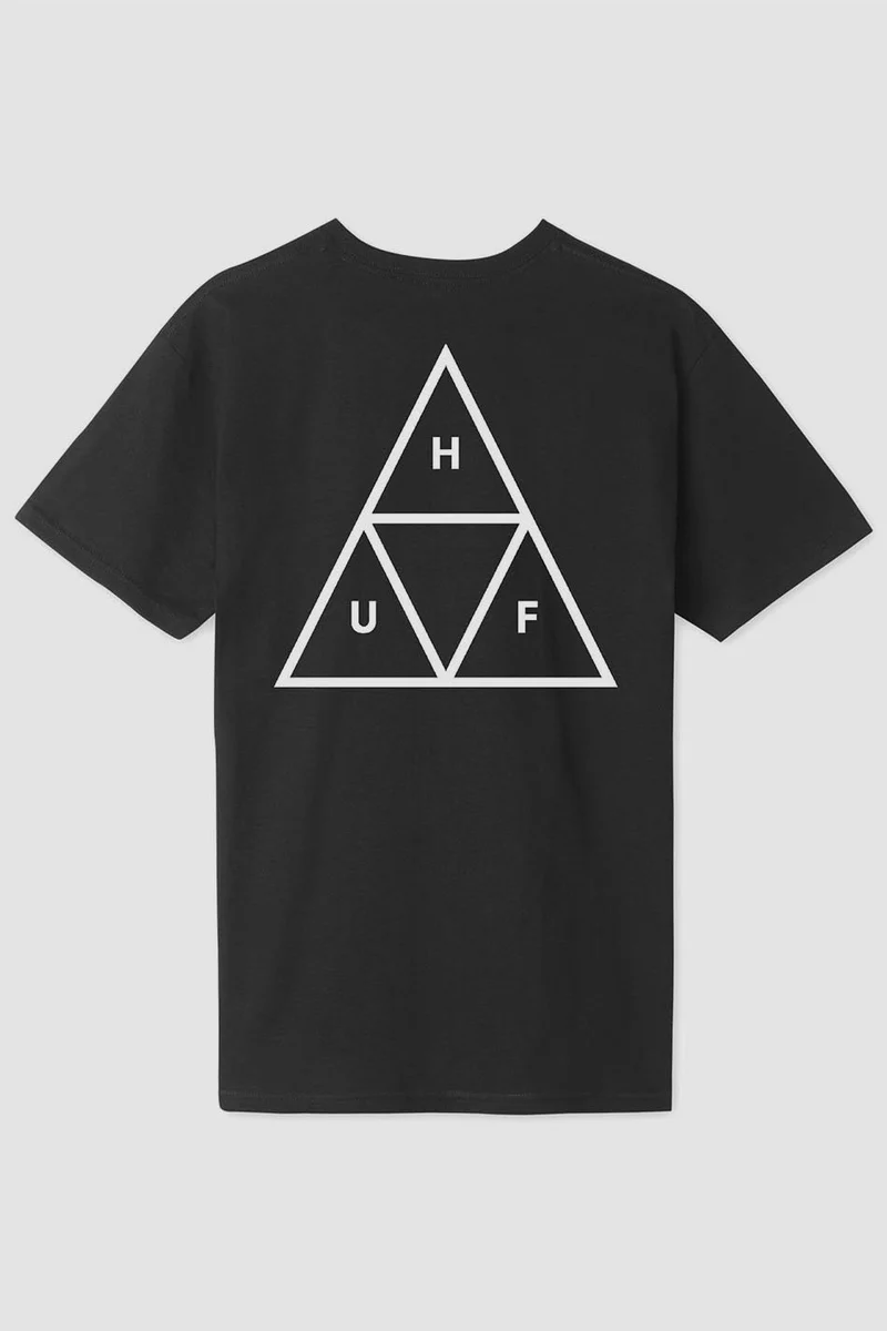 Noir HUF Triple T-shirt Triangle