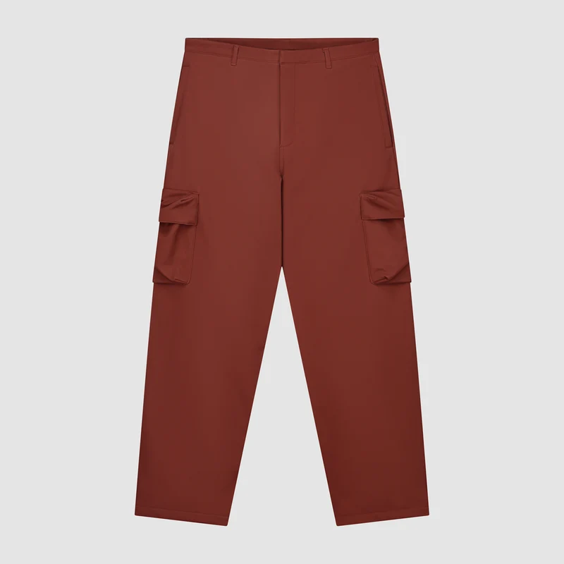 Pantalon à poches 3D - Orange