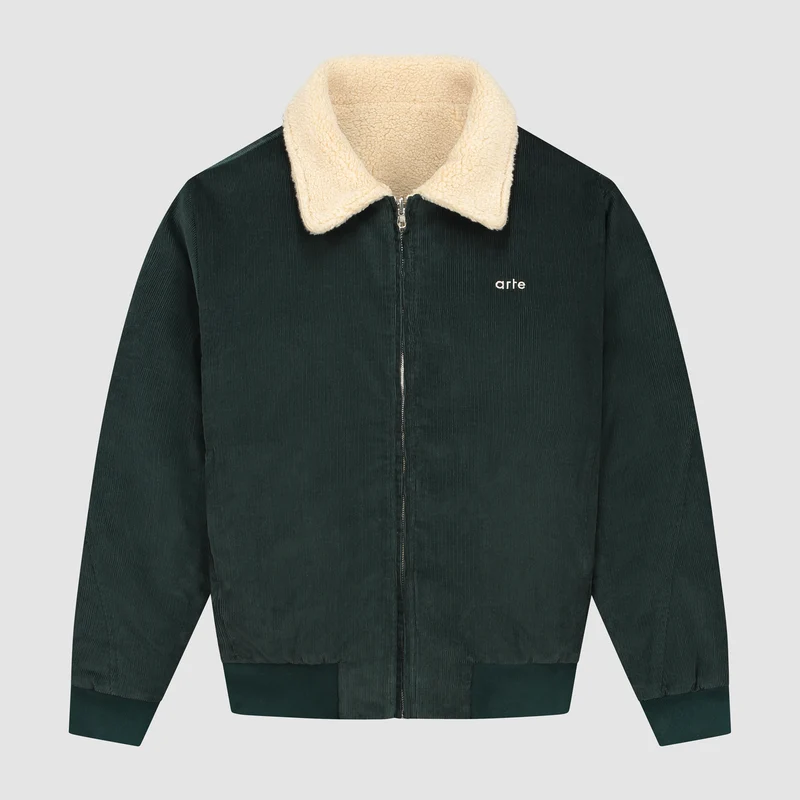 Veste Sherpa - Vert