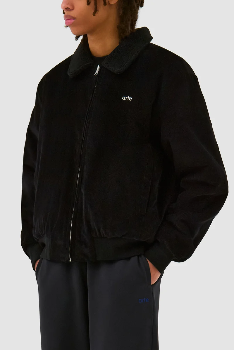Veste Sherpa - Noir