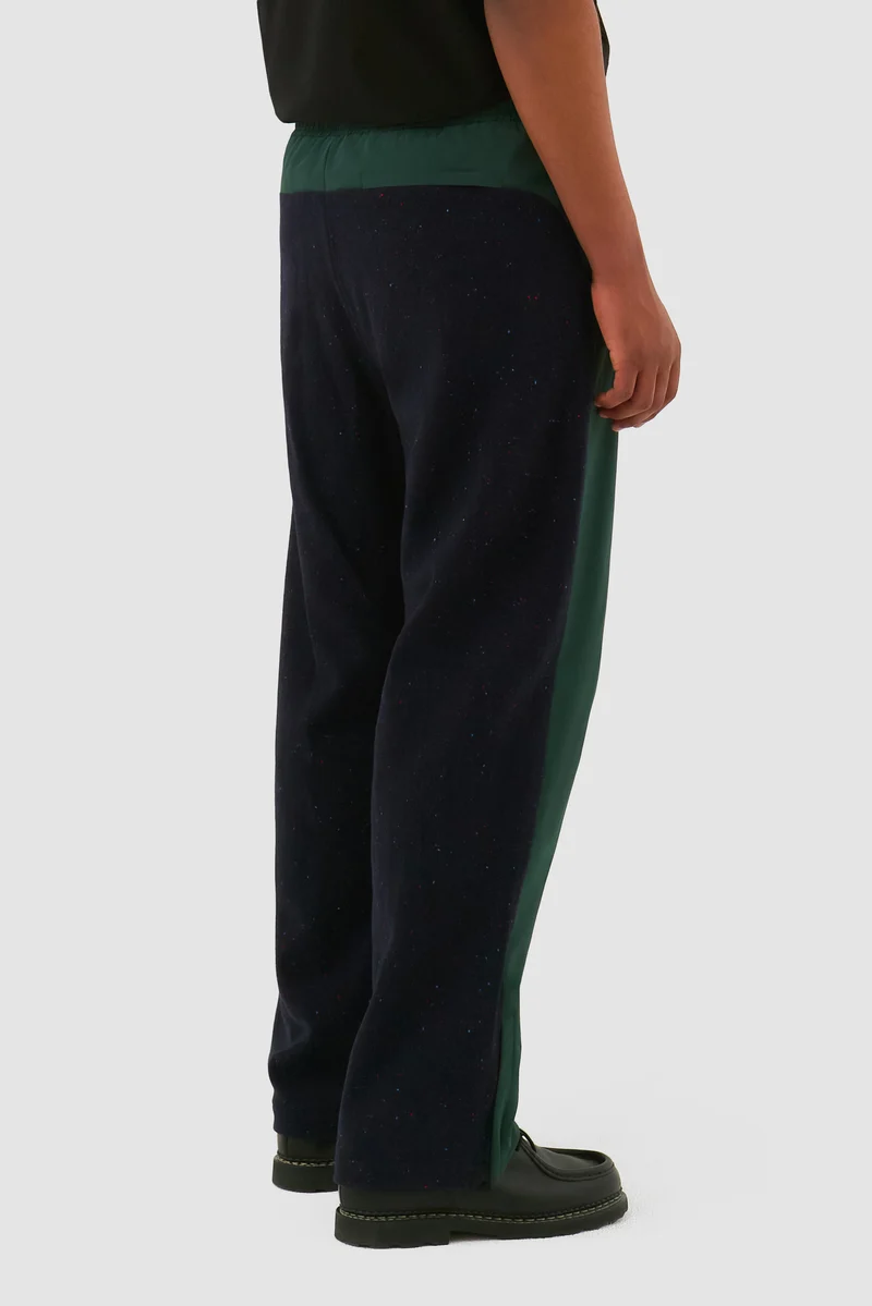 Pantalon technique en laine - Vert