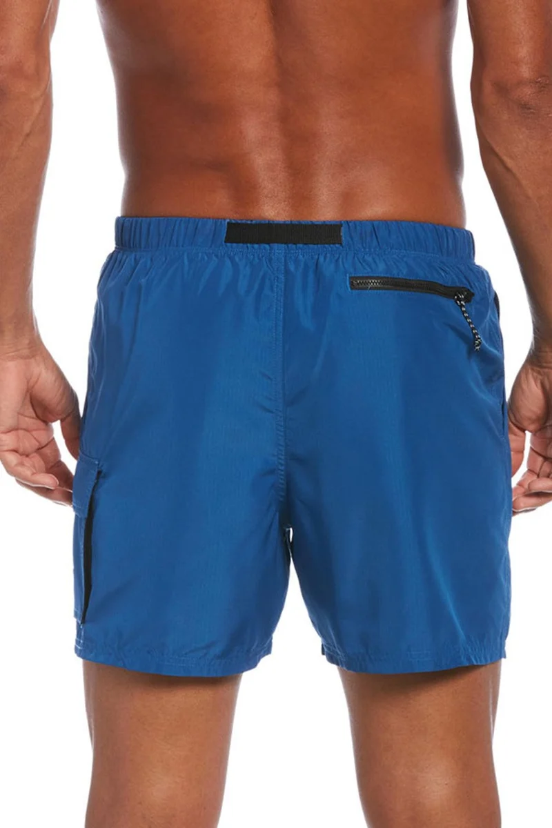 Maillot de bain Nike Belted Packable Blue