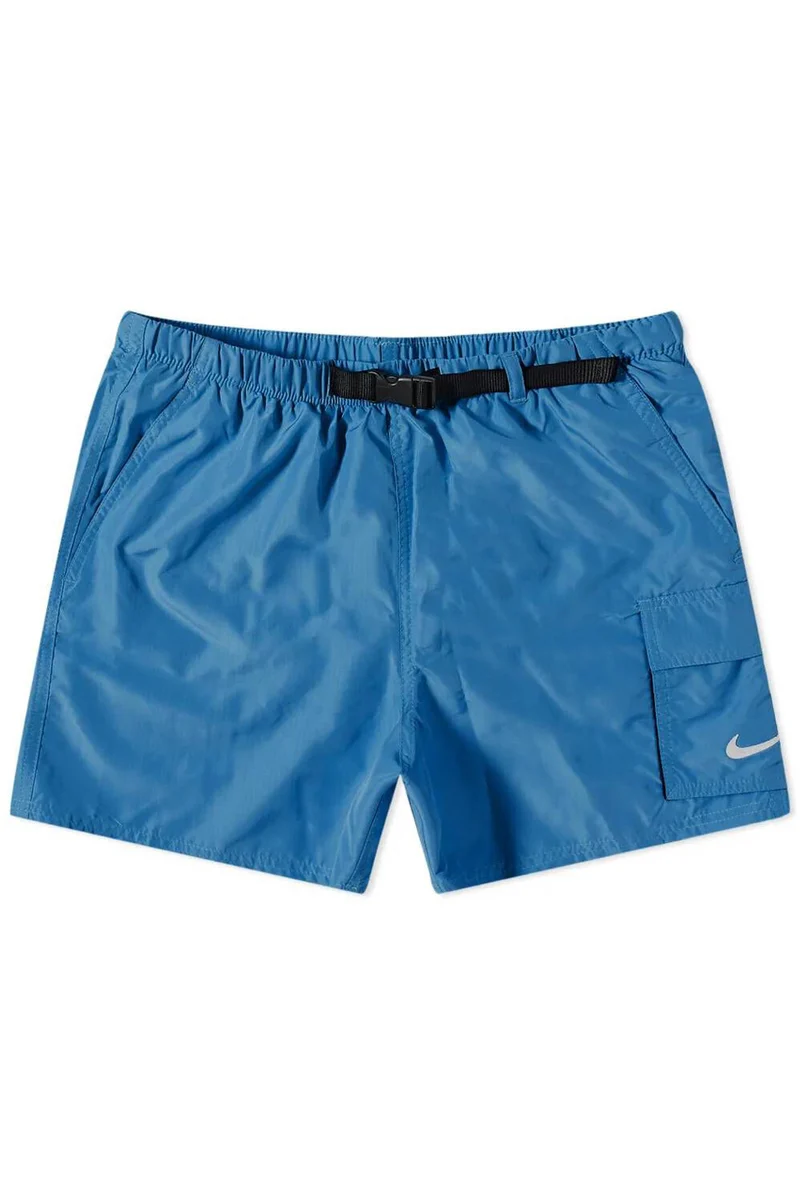 Maillot de bain Nike Belted Packable Blue