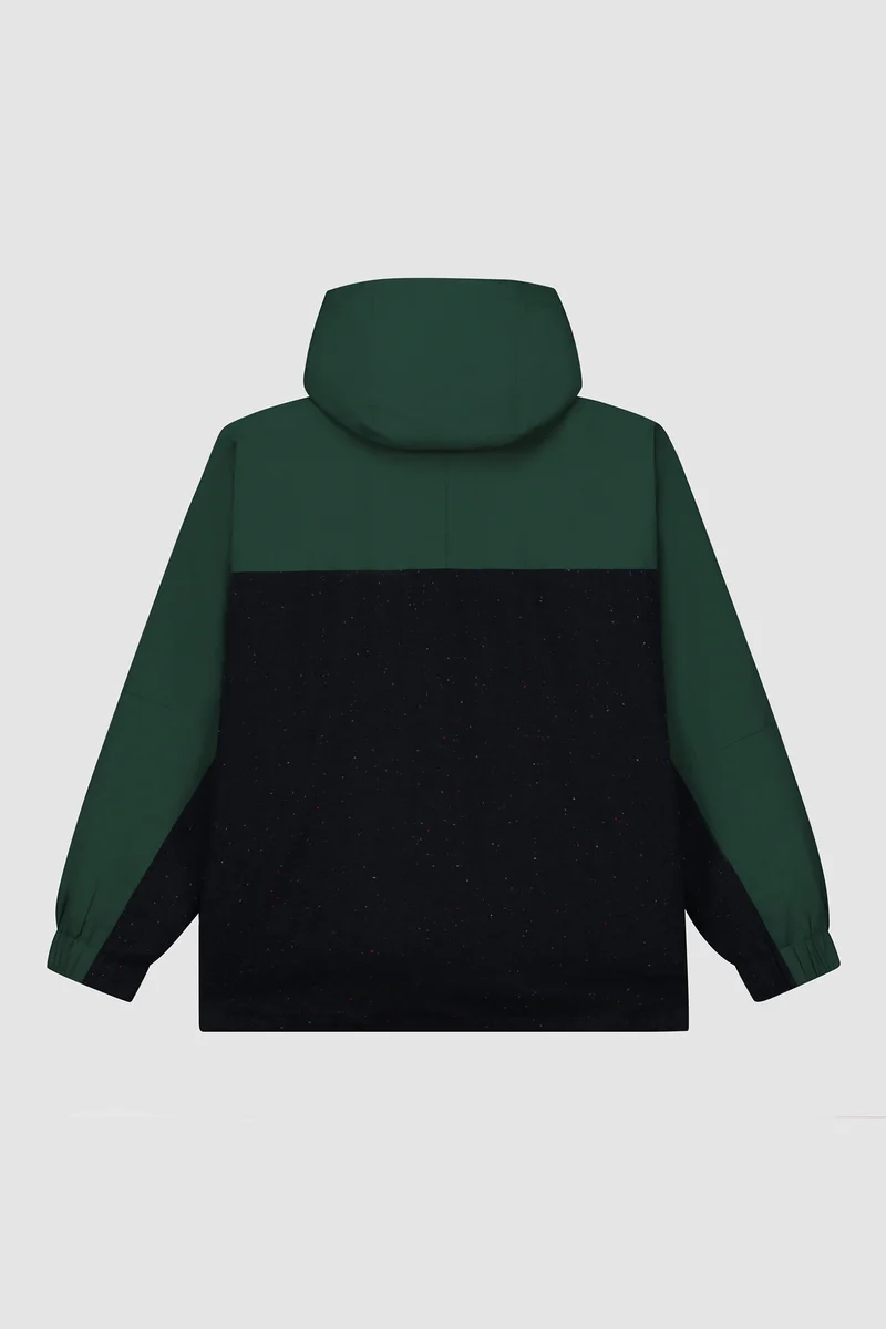 Veste technique en laine - Vert