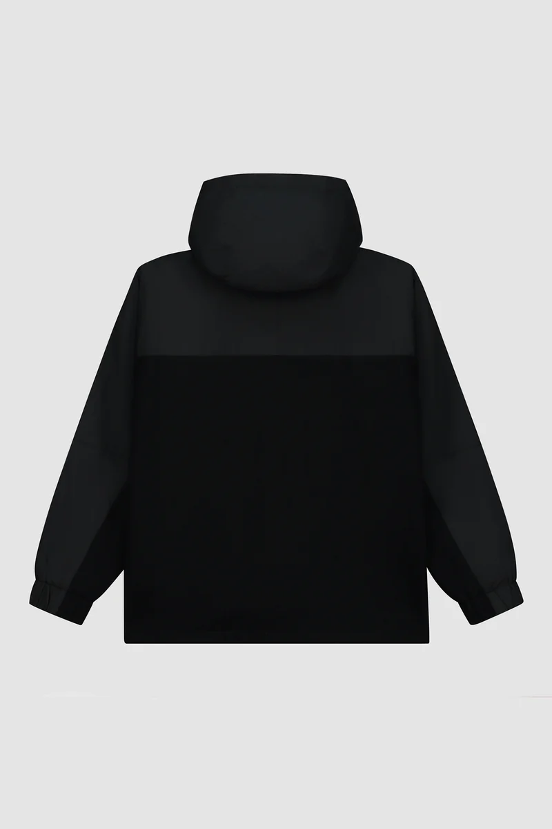 Veste technique en laine - Noir