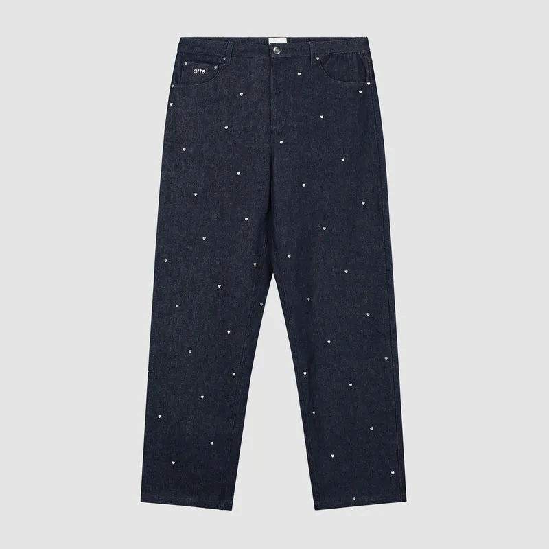 Pantalon Loose Heart - Navy