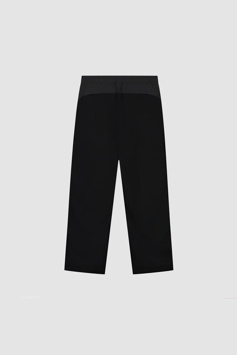 Pantalon technique en laine - Noir