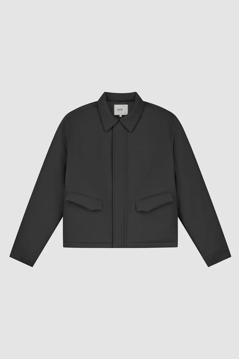 Veste en nylon - Noir
