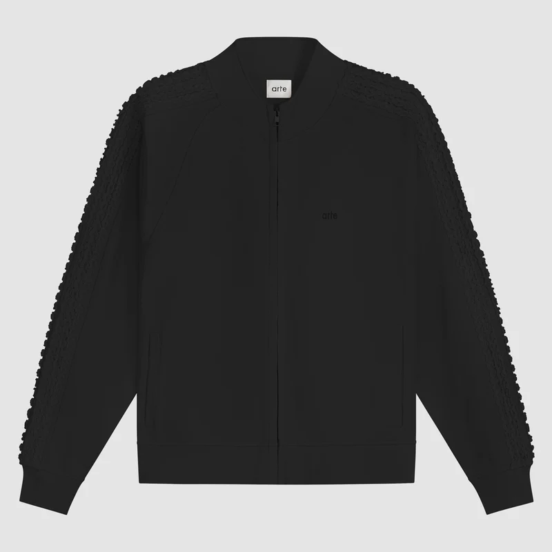 Veste Flower Tape - Noir