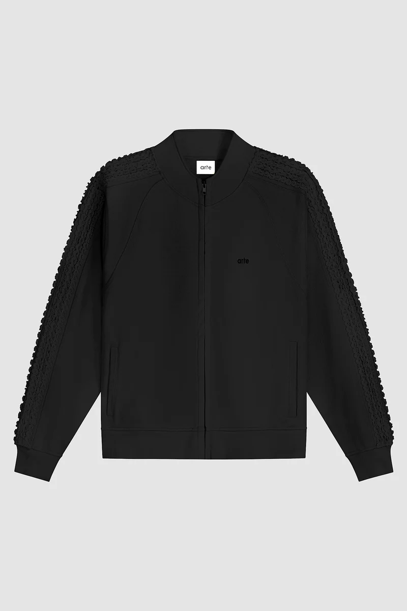 Veste Flower Tape - Noir