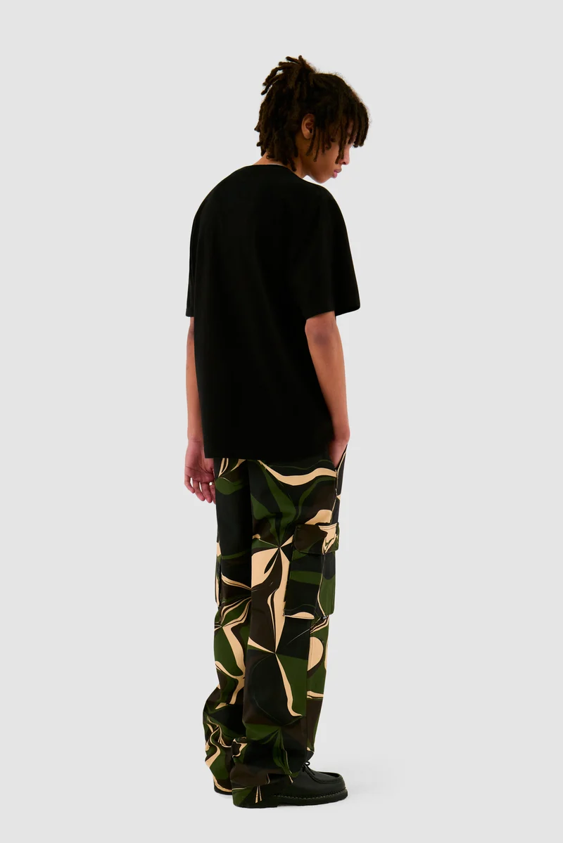 T-shirt avec logo en forme de cœur - Noir