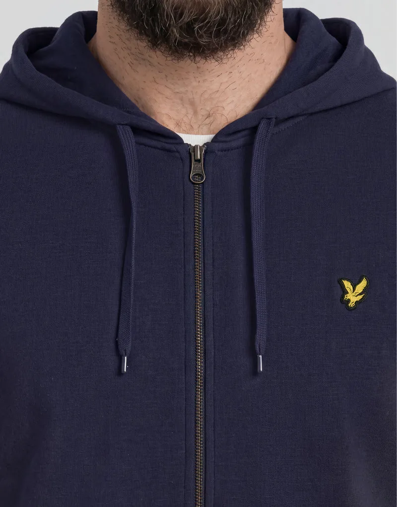 Loopback Cotton Full Zip Hoodie