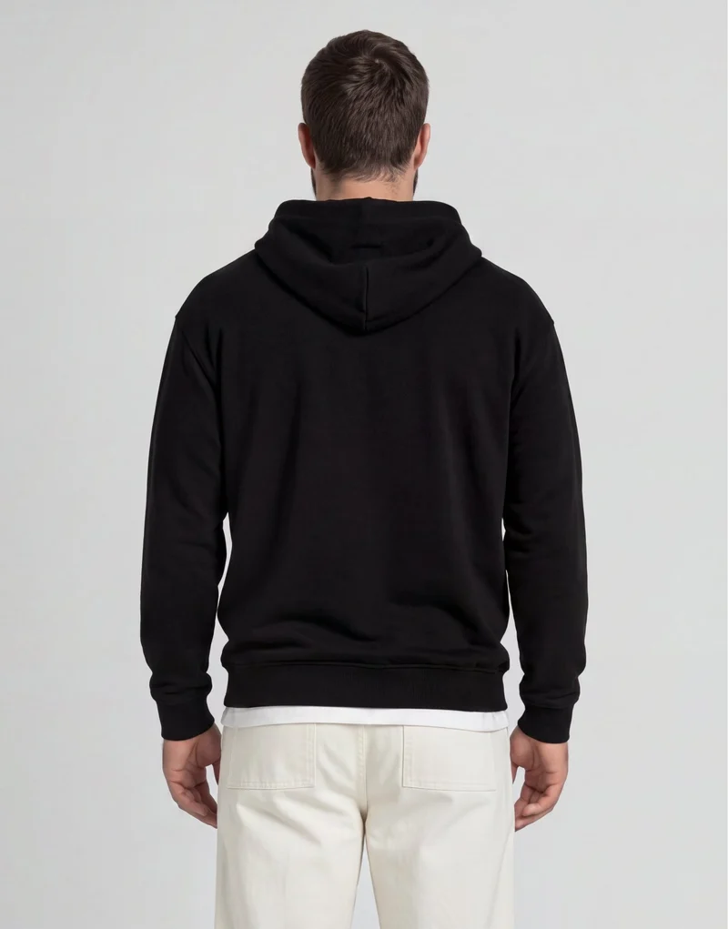 Loopback Cotton Hoodie