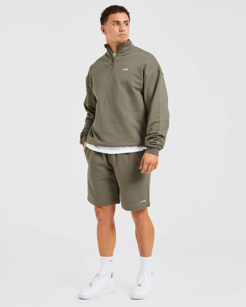 Rebound Shorts - Dusky Olive