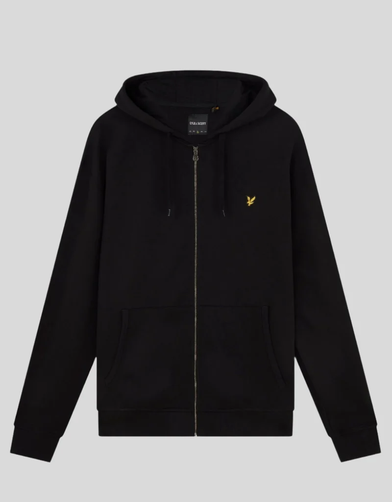 Loopback Cotton Full Zip Hoodie